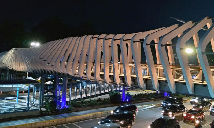 jpo sudirman di jakarta